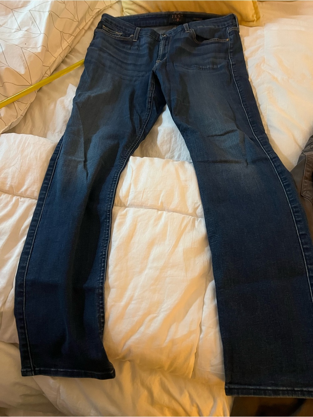 Jen 7 mankind women’s jeans 12/14 reinforced crotch area